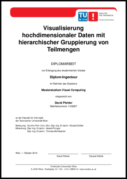 Master Thesis